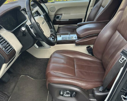 Черный Ленд Ровер Рендж Ровер, объемом двигателя 4.37 л и пробегом 229 тыс. км за 42900 $, фото 22 на Automoto.ua