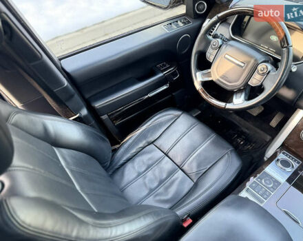 Черный Ленд Ровер Рендж Ровер, объемом двигателя 3 л и пробегом 110 тыс. км за 31500 $, фото 17 на Automoto.ua