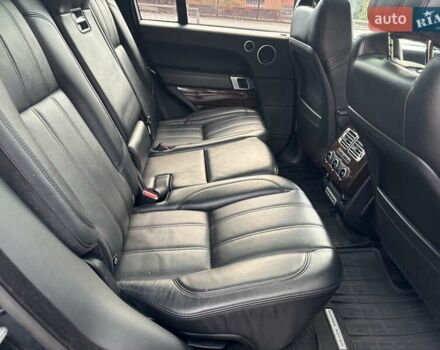 Черный Ленд Ровер Рендж Ровер, объемом двигателя 3 л и пробегом 134 тыс. км за 35500 $, фото 28 на Automoto.ua