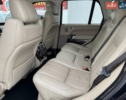 Черный Ленд Ровер Рендж Ровер, объемом двигателя 3 л и пробегом 231 тыс. км за 22500 $, фото 24 на Automoto.ua