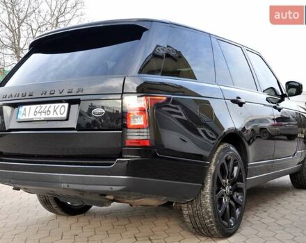 Черный Ленд Ровер Рендж Ровер, объемом двигателя 3 л и пробегом 110 тыс. км за 29500 $, фото 7 на Automoto.ua