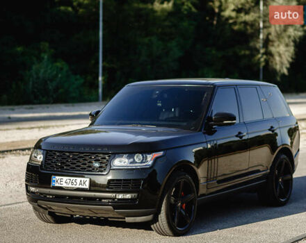 Чорний Ленд Ровер Рендж Ровер, об'ємом двигуна 5 л та пробігом 106 тис. км за 44900 $, фото 1 на Automoto.ua