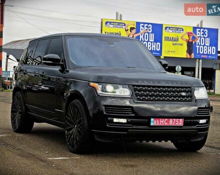 Чорний Ленд Ровер Рендж Ровер, об'ємом двигуна 3 л та пробігом 124 тис. км за 35000 $, фото 1 на Automoto.ua