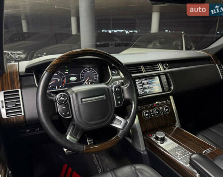 Черный Ленд Ровер Рендж Ровер, объемом двигателя 5 л и пробегом 135 тыс. км за 39900 $, фото 7 на Automoto.ua