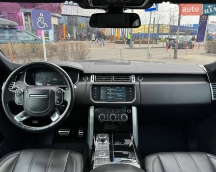 Чорний Ленд Ровер Рендж Ровер, об'ємом двигуна 5 л та пробігом 140 тис. км за 35990 $, фото 39 на Automoto.ua
