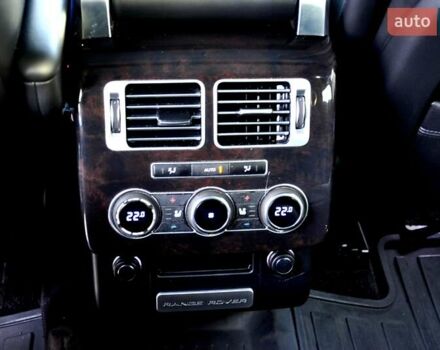 Черный Ленд Ровер Рендж Ровер, объемом двигателя 3 л и пробегом 110 тыс. км за 29500 $, фото 25 на Automoto.ua