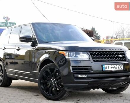 Черный Ленд Ровер Рендж Ровер, объемом двигателя 3 л и пробегом 110 тыс. км за 29500 $, фото 59 на Automoto.ua