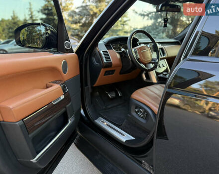 Черный Ленд Ровер Рендж Ровер, объемом двигателя 4.37 л и пробегом 199 тыс. км за 37500 $, фото 10 на Automoto.ua