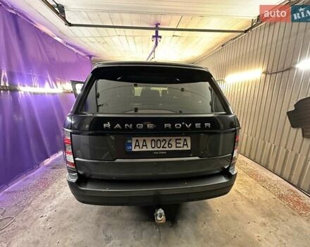 Черный Ленд Ровер Рендж Ровер, объемом двигателя 3 л и пробегом 134 тыс. км за 35500 $, фото 12 на Automoto.ua