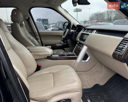 Черный Ленд Ровер Рендж Ровер, объемом двигателя 3 л и пробегом 195 тыс. км за 20800 $, фото 18 на Automoto.ua