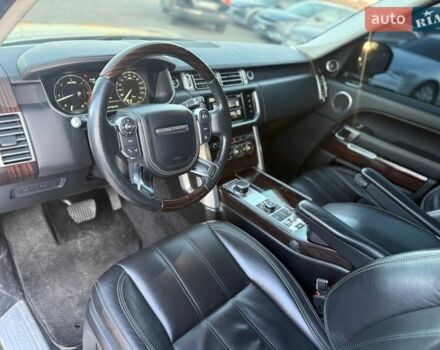 Черный Ленд Ровер Рендж Ровер, объемом двигателя 3 л и пробегом 190 тыс. км за 34888 $, фото 18 на Automoto.ua
