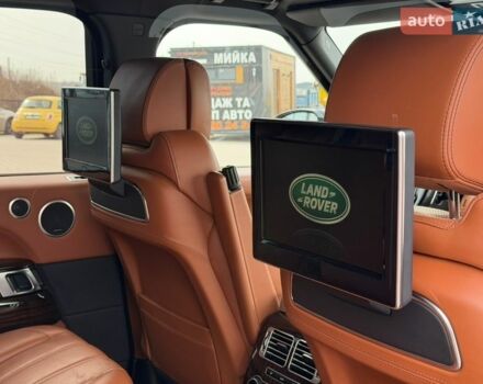 Черный Ленд Ровер Рендж Ровер, объемом двигателя 4.37 л и пробегом 112 тыс. км за 49999 $, фото 35 на Automoto.ua