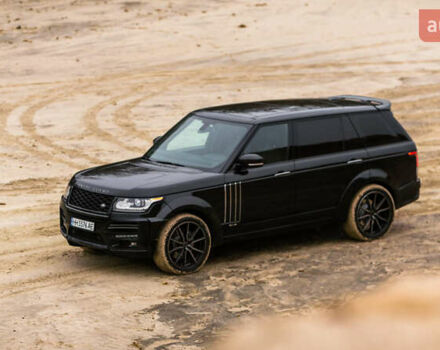 Черный Ленд Ровер Рендж Ровер, объемом двигателя 5 л и пробегом 129 тыс. км за 50000 $, фото 5 на Automoto.ua