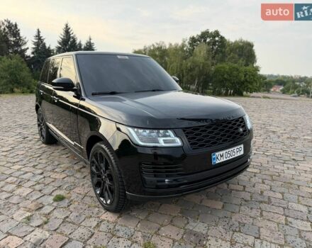 Чорний Ленд Ровер Рендж Ровер, об'ємом двигуна 3 л та пробігом 181 тис. км за 28500 $, фото 2 на Automoto.ua