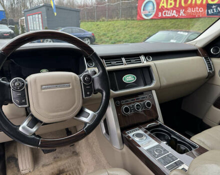 Черный Ленд Ровер Рендж Ровер, объемом двигателя 3 л и пробегом 195 тыс. км за 20800 $, фото 15 на Automoto.ua