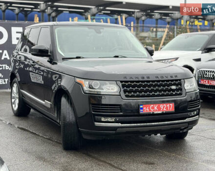 Черный Ленд Ровер Рендж Ровер, объемом двигателя 3 л и пробегом 195 тыс. км за 20800 $, фото 4 на Automoto.ua