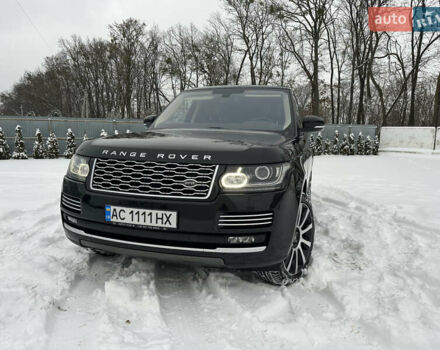 Черный Ленд Ровер Рендж Ровер, объемом двигателя 4.37 л и пробегом 229 тыс. км за 42900 $, фото 2 на Automoto.ua