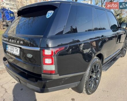 Черный Ленд Ровер Рендж Ровер, объемом двигателя 4.37 л и пробегом 245 тыс. км за 38000 $, фото 6 на Automoto.ua