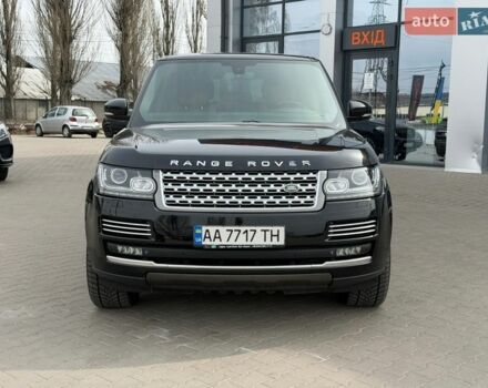 Черный Ленд Ровер Рендж Ровер, объемом двигателя 4.37 л и пробегом 112 тыс. км за 49999 $, фото 2 на Automoto.ua