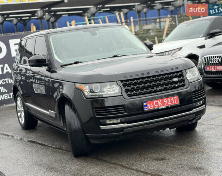 Черный Ленд Ровер Рендж Ровер, объемом двигателя 3 л и пробегом 195 тыс. км за 20800 $, фото 3 на Automoto.ua