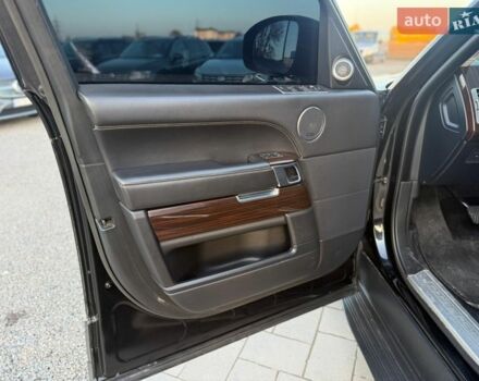 Черный Ленд Ровер Рендж Ровер, объемом двигателя 3 л и пробегом 190 тыс. км за 34888 $, фото 16 на Automoto.ua