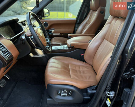 Черный Ленд Ровер Рендж Ровер, объемом двигателя 4.37 л и пробегом 199 тыс. км за 37500 $, фото 12 на Automoto.ua