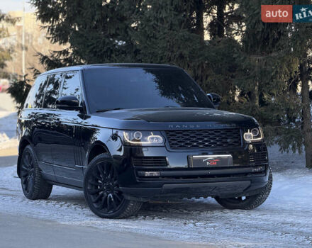 Черный Ленд Ровер Рендж Ровер, объемом двигателя 4.4 л и пробегом 193 тыс. км за 35900 $, фото 3 на Automoto.ua