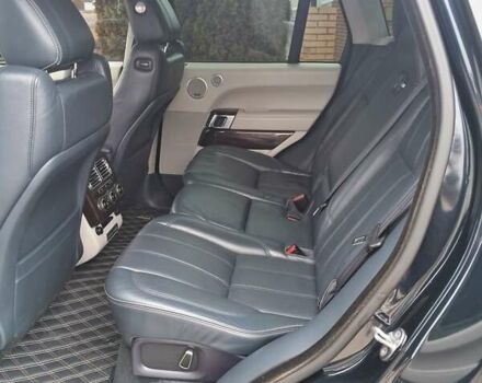 Чорний Ленд Ровер Рендж Ровер, об'ємом двигуна 2.99 л та пробігом 150 тис. км за 39500 $, фото 33 на Automoto.ua