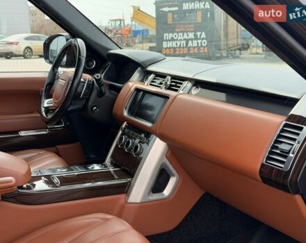 Черный Ленд Ровер Рендж Ровер, объемом двигателя 4.37 л и пробегом 112 тыс. км за 49999 $, фото 26 на Automoto.ua