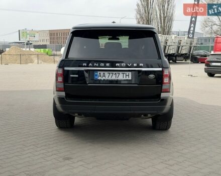 Черный Ленд Ровер Рендж Ровер, объемом двигателя 4.37 л и пробегом 112 тыс. км за 49999 $, фото 6 на Automoto.ua