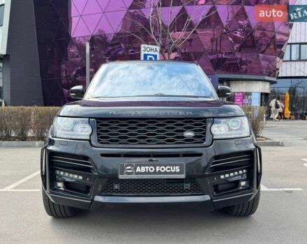 Чорний Ленд Ровер Рендж Ровер, об'ємом двигуна 5 л та пробігом 140 тис. км за 35990 $, фото 2 на Automoto.ua