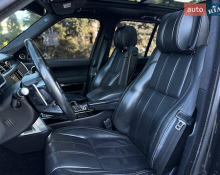 Черный Ленд Ровер Рендж Ровер, объемом двигателя 4.4 л и пробегом 193 тыс. км за 35900 $, фото 22 на Automoto.ua