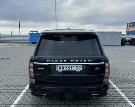 Черный Ленд Ровер Рендж Ровер, объемом двигателя 4.37 л и пробегом 214 тыс. км за 32000 $, фото 3 на Automoto.ua