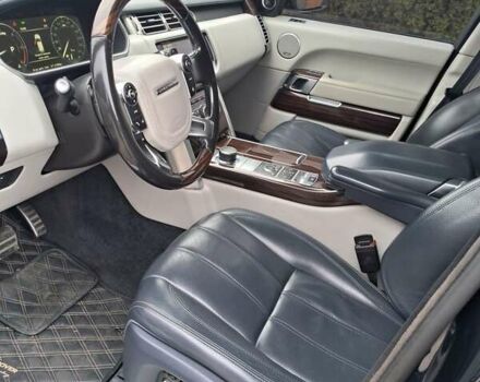 Чорний Ленд Ровер Рендж Ровер, об'ємом двигуна 2.99 л та пробігом 150 тис. км за 39500 $, фото 24 на Automoto.ua