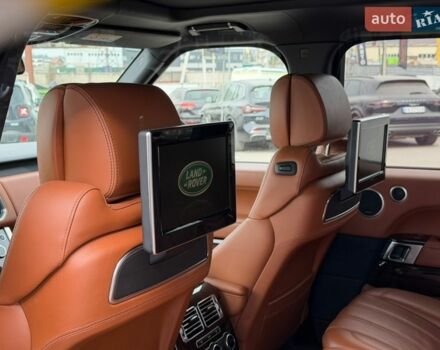 Черный Ленд Ровер Рендж Ровер, объемом двигателя 4.37 л и пробегом 112 тыс. км за 49999 $, фото 42 на Automoto.ua