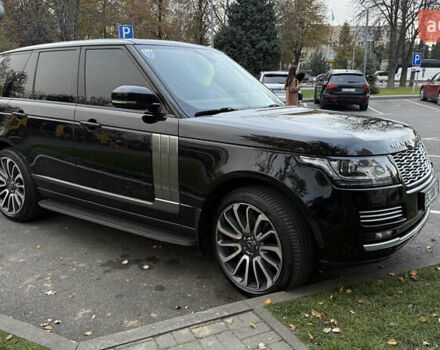 Чорний Ленд Ровер Рендж Ровер, об'ємом двигуна 4.37 л та пробігом 230 тис. км за 40000 $, фото 2 на Automoto.ua