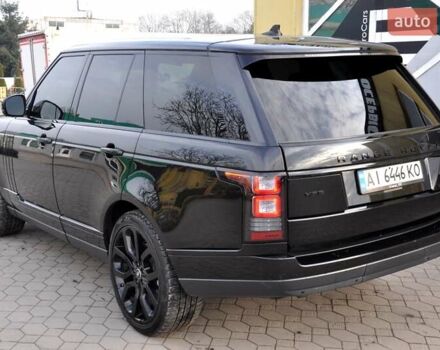 Черный Ленд Ровер Рендж Ровер, объемом двигателя 3 л и пробегом 110 тыс. км за 29500 $, фото 10 на Automoto.ua