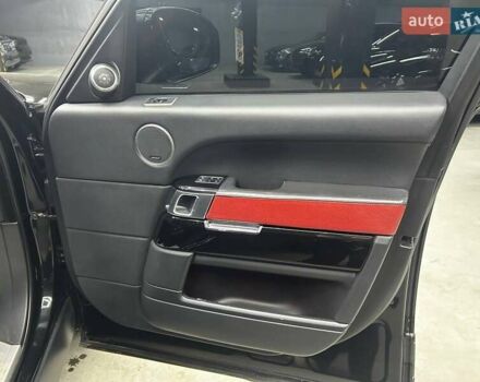 Чорний Ленд Ровер Рендж Ровер, об'ємом двигуна 3 л та пробігом 158 тис. км за 36000 $, фото 14 на Automoto.ua