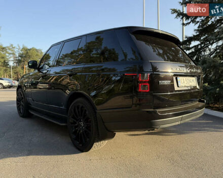 Черный Ленд Ровер Рендж Ровер, объемом двигателя 4.37 л и пробегом 199 тыс. км за 37500 $, фото 2 на Automoto.ua