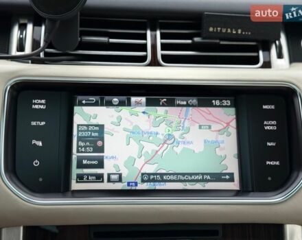 Черный Ленд Ровер Рендж Ровер, объемом двигателя 3 л и пробегом 179 тыс. км за 34900 $, фото 172 на Automoto.ua