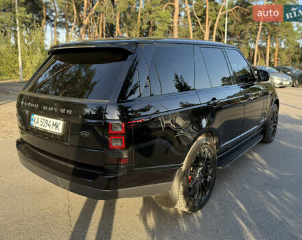 Черный Ленд Ровер Рендж Ровер, объемом двигателя 4.37 л и пробегом 199 тыс. км за 37500 $, фото 3 на Automoto.ua