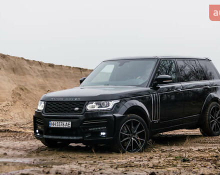 Черный Ленд Ровер Рендж Ровер, объемом двигателя 5 л и пробегом 129 тыс. км за 50000 $, фото 13 на Automoto.ua