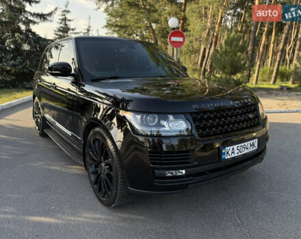 Черный Ленд Ровер Рендж Ровер, объемом двигателя 4.37 л и пробегом 199 тыс. км за 37500 $, фото 7 на Automoto.ua
