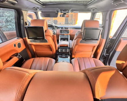 Чорний Ленд Ровер Рендж Ровер, об'ємом двигуна 4.37 л та пробігом 118 тис. км за 52000 $, фото 9 на Automoto.ua