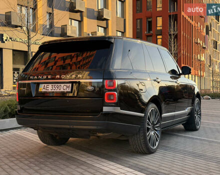 Черный Ленд Ровер Рендж Ровер, объемом двигателя 4.37 л и пробегом 112 тыс. км за 54900 $, фото 9 на Automoto.ua