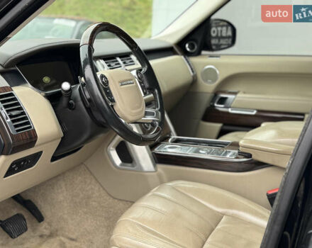 Черный Ленд Ровер Рендж Ровер, объемом двигателя 3 л и пробегом 195 тыс. км за 20800 $, фото 13 на Automoto.ua