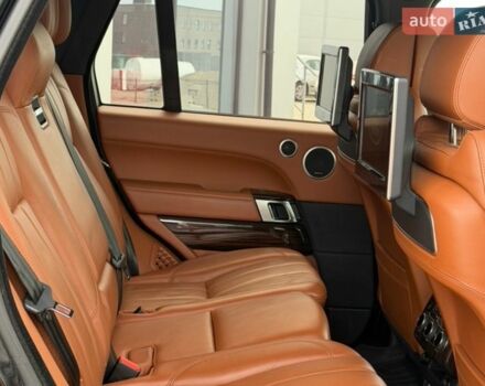 Черный Ленд Ровер Рендж Ровер, объемом двигателя 4.37 л и пробегом 112 тыс. км за 49999 $, фото 34 на Automoto.ua