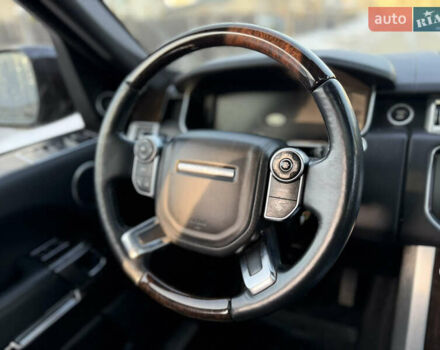 Черный Ленд Ровер Рендж Ровер, объемом двигателя 3 л и пробегом 110 тыс. км за 31500 $, фото 14 на Automoto.ua