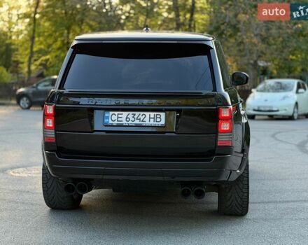 Чорний Ленд Ровер Рендж Ровер, об'ємом двигуна 3 л та пробігом 158 тис. км за 35999 $, фото 35 на Automoto.ua