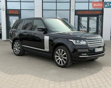 Черный Ленд Ровер Рендж Ровер, объемом двигателя 4.37 л и пробегом 112 тыс. км за 49999 $, фото 1 на Automoto.ua
